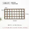Estante para Juego de Té Estilo Chino Nuevo de Madera Maciza, Estante de Almacenamiento para Tetera y Tazas de Té de Madera de Paulownia Quemada, Estante de Rejilla Montado en la Pared