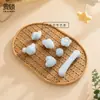 Manijas Redondas de Color Macaron para Habitación Infantil, Bonitas Puertas de Armario, Gabinetes y Cajones en Rosa y Azul Morandi Manijas Pequeñas
