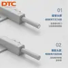 Dtc Dongtai Tirador Rebotador para Puerta de Gabinete Sin Tirador Presionar Gabinete Armario Dispositivo Autoelástico Un Toque y Abrir Magnético Resistente
