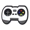 Diapositivas para zapatos de mando de videojuego de dibujos animados, hebillas para zapatos, accesorios DIY, parches de goma blanda de PVC, decoraciones para consolas de videojuegos y fundas de teléfono