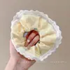 Acessório de cabelo elástico, estilo jovem, scrunchie moderno novo de 2025, headwear de tecido de malha elegante de verão para mulheres