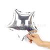 Venta al por mayor Plato de Luz de 10 pulgadas Globo Estrella de Película de Aluminio/Globo de Decoración de Sala de Boda Globo de Papel de Aluminio Estrella de Cinco Puntas