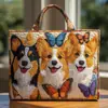 Bolso de Mano Cruzado 3D Nuevo Producto Temu Amazon Moda Femenina de Moda Bolso de Hombro Lona 300g