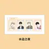 Tarjeta Transparente de PVC de Celebridad Zhang Yuanying, Kim Jennie, Yu Shuxin, Ning Yizhuo Colgante de Tarjeta Láser Acrílico Periférico