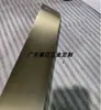 Corrimão Interno de Cabine de Elevador Barra Chata Sólida de Aço Inoxidável Puxador Grande Corrimão Plano Acabamento Interno e Externo Fixo, Cor Personalizada