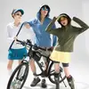 Ropa de protección solar de verano personalizada para mujer, seda de hielo de alta elasticidad, transpirable, ropa para pesca en hielo con logotipo impreso, UPF50+