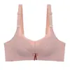 Roupa íntima Feminina Algodão Bebê Top Tubinho Anti-Brilho Sexy Push-up Ajustável Paramelia Respirável Sem Aro Sutiã de Massagem