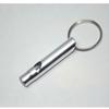 Apito pequeno de liga de alumínio Apito salva-vidas Apito de treinamento de árbitro Apito portátil de liga de alumínio para áreas externas