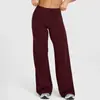Novas Calças de Yoga Transfronteiriças para Mulheres, Caimento Solto, Emagrecedoras, Cintura Alta, Perna Reta, Roupa de Yoga, Roupas Esportivas para Fitness ao Ar Livre