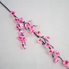 Flor de Ciruelo Artificial 23 Cabezas 3 Horquillas Adornos de Año Nuevo Flor de Seda Falsa Flor de Ciruelo Pequeña Flor de Ciruelo Artificial Rosa Fabricante Venta al por Mayor