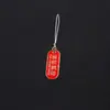Llavero de Metal con Texto Inspirador Colgante Decoración para Mochila Estudiantil Pequeño Regalo Colgante de Placa con Palabra de Bendición para la Vuelta a Clases