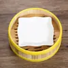 Cozedor a Vapor de Bambu Comercial Cantonês Dim Sum Estilo Hong Kong Prato de Cerâmica Bolinhos de Camarão Pés de Galinha Xiaolongbao Cozedor de Bolinhos Tecelagem de Bambu