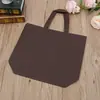 Bolsa não tecida bolsa tote LOGO bolsa de proteção ambiental impressão bolsa de compras publicitária em branco pronta entrega impressão urgente
