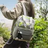 Mochila Estudantil Estilo Japonês Nova 2026 Estilo Coreano Tendência Legal Unissex Bolsa de Ombro Duplo Simples Estudante Universitário Mochila para Esportes ao Ar Livre