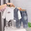 Ropa Infantil Sudadera de Primavera para Niños Nuevo Elegante Conjunto de Dos Piezas de Otoño para Niños Pequeños y Niños