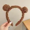 Linda Diadema de Felpa con Dibujo de Conejo para Lavado de Cara, Accesorio para el Cabello de Otoño e Invierno, Gorro Versátil Antideslizante Súper Lindo, Nuevo Diseño de Lazo