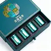 Caja de Té Personalizada Tipo Cajón, Caja de Regalo Dura con Relieve de Papel Kraft, Exquisita Caja de Empaque para Té, Hecha a Medida