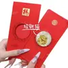 Año del Caballo Oro Puro Princesa Por Favor Hazte Rico Pegatina para Teléfono Móvil Adhesivo Pegatina Dorada Sobre Rojo Creativo Parche Dorado Regalo de Empresa Venta al por Mayor