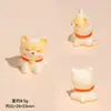 Boneca Cachorro Estéreo de Desenho Animado Joias Criativas DIY Resina Fofa Pequenos Acessórios Carro Decoração de Mesa Descompressão Pequenos Enfeites