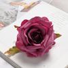 Cabeça de flor de rosa artificial DIY Cabeça de guirlanda Acessório de cabeça Flor Caixa de presente de flor Artesanato Decoração de casa Flor de peito Acessórios de cabelo