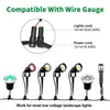 Amazon Transfronterizo Puncture Césped Paisaje Patio Subterráneo Lámpara Cableado Conector Rápido de Giro sin Cables