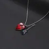 Púa de Guitarra Rock de Venta Caliente Transfronteriza Colgante de Instrumento Punk Hip-Hop Callejero Tendencia Moda Masculina Cadena para Suéter de Acero de Titanio