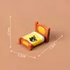 Novo produto transfronteiriço: Móveis de simulação para quarto de desenho animado de Halloween, decorações DIY para cenário de casa de bonecas, pequenos enfeites para micro paisagem