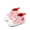 Zapatos de bebé de primavera y otoño, suela suave y antideslizante, para hombre y mujer, con bonitos dibujos animados, de lona, BBW3227