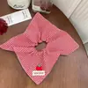 Lenço Quadrado Infantil para Cabelo com Laço, Scrunchie Grande para Meninas, Corda para Rabo de Cavalo Novo Estilo 2026, Acessório de Cabelo para Coque de Menina