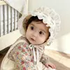 Gorro para Bebé para Primavera y Otoño, Estilo Delgado, Gorro de Princesa Reversible para Niña Pequeña, Gorro Protector de Orejas para Bebés, Gorro con Estampado para la Cabeza