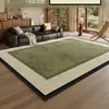 Tapete de verão tapete de chão tapete sala de estar verde estilo vintage francês verão gelo seda sofá retrô alta qualidade sensação tapete de chão quarto