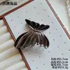 Estilo Vintage, Alta Calidad, Productos Originales de Exportación, Diseño de Arte Geométrico Espiral de Caracola Chapado en Oro Pasador y Pinza para el Cabello
