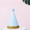 Decoración de Sombrero de Cumpleaños de Bola de Pelo para Repostería de Fiesta Accesorios para Fiesta de Disfraces Adornos para Fiestas Infantiles y de Adultos