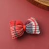 Tela Roja de Año Nuevo Algodón Lazo Tela Flor de Tela DIY Accesorios para el Cabello Accesorios de Ropa de Conejo Versátil para Niña