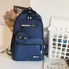 Mochila Escolar Feminina Ins Grande Capacidade Bolsa Casual Aluno do Ensino Médio Aluno Universitário Mochila Versátil 2023 Nova Bolsa para Aulas de Reforço