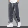 Pantalones Jogger de Pana para Otoño e Invierno para Hombre, Corte Holgado, Marca de Moda, Pantalones Casuales de Moda para Exportación