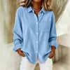 2026 Comercio Exterior Transfronterizo Europeo y Americano Ropa de Mujer Otoño e Invierno Nuevas Llegadas Estación Independiente de Amazon Camisa Casual de Pana para Mujer