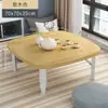 Mesa pequeña, mesa cuadrada pequeña, mesa de tatami, mesa de comedor plegable, escritorio para cama, mesa kang, mesa de mirador, mesa de comedor para el hogar, mesa de comedor baja