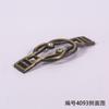 Longitud 50mm hebilla de cuero para tirar hebilla de pasador para zapatos de mujer de Huizhou accesorio de flor para ropa zapatos equipaje bronce al por mayor