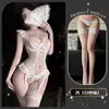 Lencería sexy con tirantes de mariposa, coqueta y seductora, no es necesario quitarla, encaje, lencería sensual y seductora de alta gama para mujeres