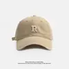 Gorra de béisbol retro bordada con letras para mujer, estilo japonés, otoño e invierno, para deportes al aire libre y viajes, gorra de béisbol para hombre con protección solar