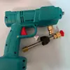 Batería de Litio Motor sin Escobillas Bomba Inalámbrica Alta Presión Lavado de Autos Riego de Flores Pistola Pulverizadora Juego Completo de Accesorios Recipiente para Espuma