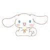 Clip de PP Desenho Animado Sanrio Cachorro de Orelha Grande Clip para Armazenamento de Arquivos Cachorro Yugui Clip de Cauda Longa para Provas Clip Fofo de Lado Único