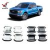 Adecuado para Ford 21-22 F150 Raptor modificación chapado protección tazón puerta exterior decoración cubierta brillante accesorios especiales