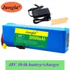 Bateria de Lítio 48V Pacote de Bateria de Íon-Lítio 18650 13 Séries 3 Paralelos Mais Carregador