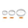 Molde eléctrico para pastel de 2 cm de alto, círculo de acero inoxidable, anillo para burrito, anillo para tarta de bizcocho, molde para hornear, anillo para mousse de pastel