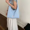 Bolso Grande de Capacidad Estilo Coreano de Nicho para Mujer 2026 Nueva Moda Bolso Cruzado Plegado Dopamina Bolso Tote de Estrella de Moda