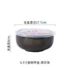 6.5 Tigela Tangsheng Tigela de Cerâmica Estilo Japonês Tigela para Macarrão com Tampa Tigela de Arroz para Restaurante Tigela de Salada Tigela de Sobremesa para Casa Tigela para Ramen