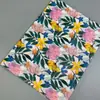 Flor de Colza Pera de Nieve Papel Ins Estilo Papel de Regalo de Alta Gama Envoltura de Flores Tamaño Pequeño Papel de Copia Floral Barato