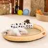 2026 Nuevo Modelo Cama para Perro Primavera y Verano Ratán Esterilla Refrigerante Recinto Cama para Perro para Teddy y Bichón Durmiendo Refrigeración Cama para Mascotas Cama para Gato